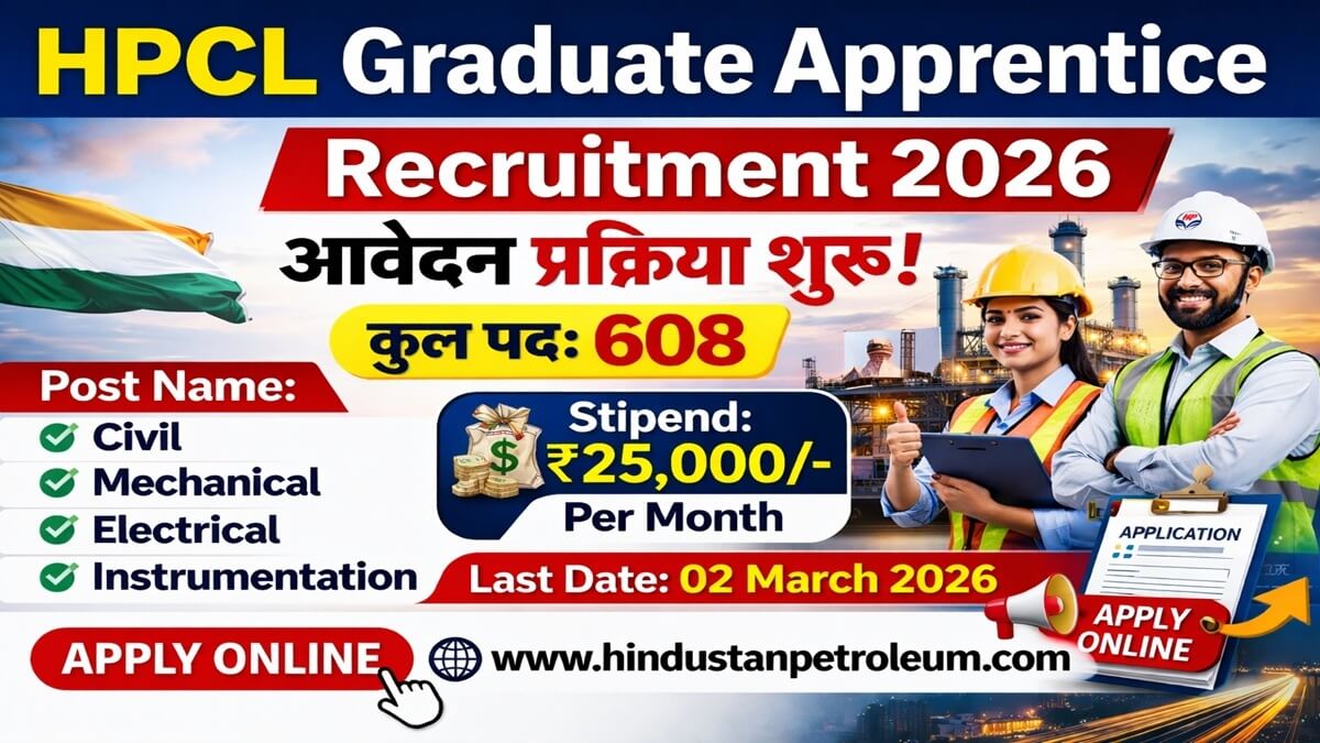 hpcl graduate apprentice recruitment